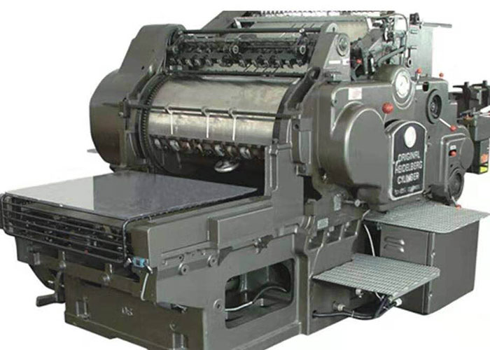 820型全自動(dòng)海德堡圓壓平模切機(jī)、沖不干膠機(jī)